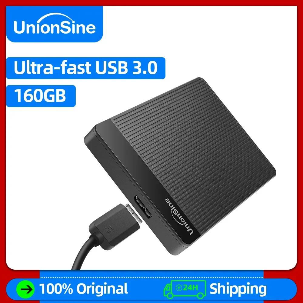 UnionSine ޴  ϵ ̺, USB 3.0 丮, PC, , ũž, ƺϰ ȣȯ , HDD 2.5 ġ, 160GB
